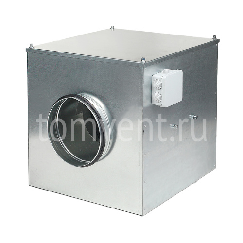Канальные круглые шумоглушащие корпусы vkk sh
